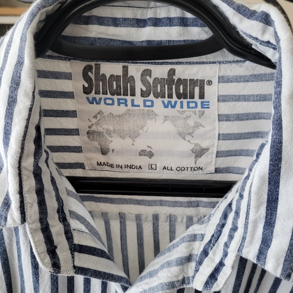 Shah Safari Vintage 3/4 sleeve shirt - Picture 2 of 5